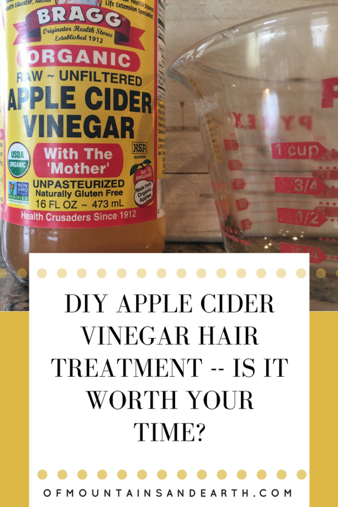 I tried a DIY apple cider vinegar hair treatment to help with thinning hair, and here are the results...